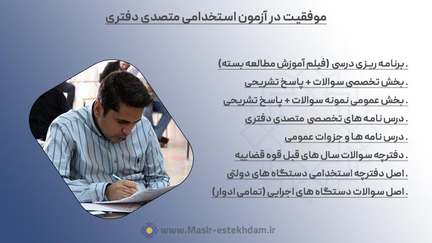استخدام به عنوان متصدی امور دفتری قوه قضاییه